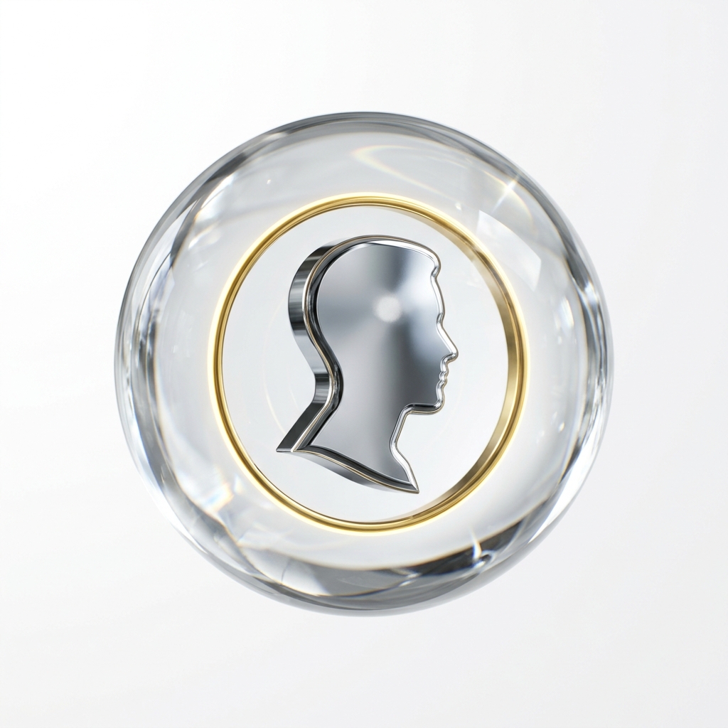 Person 3D-Glas-Symbol